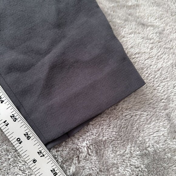 Wilfred Darontal Gray Crepe High Rise Pants Trousers Women's 8 Medium Slacks - Picture 5 of 9